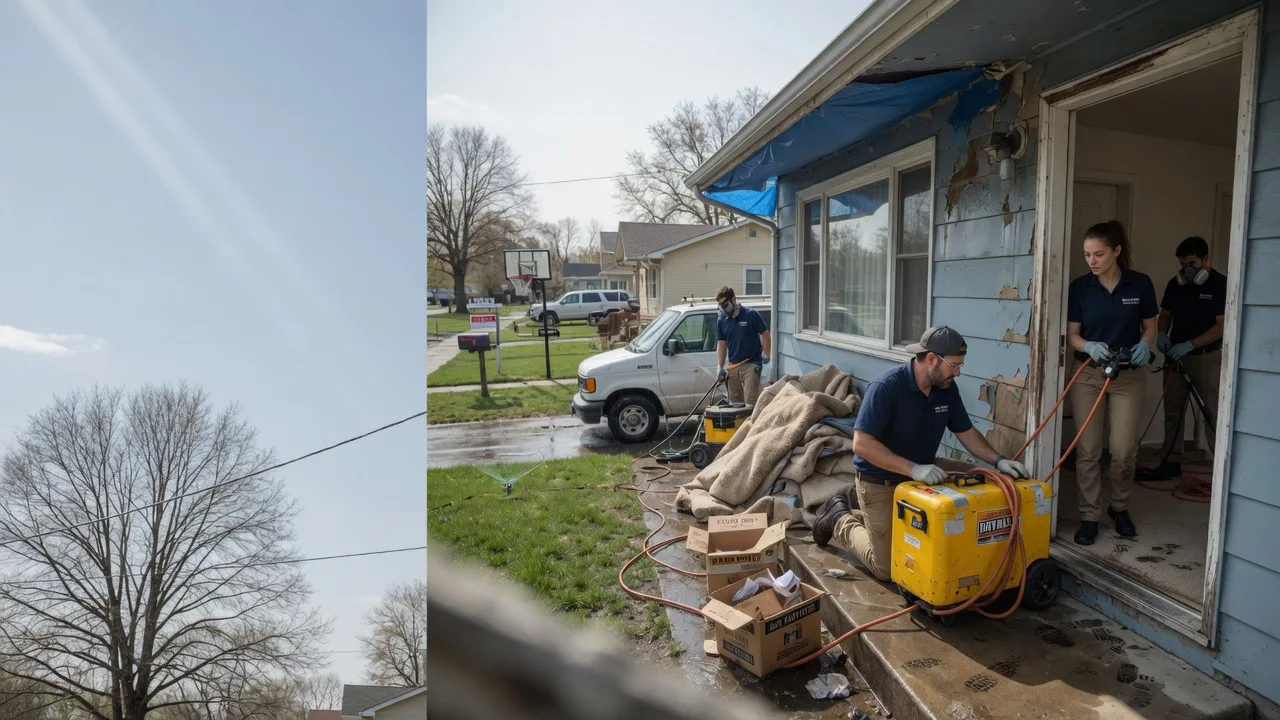 Basement Flood Cleanup in Warren, NJ near me